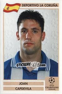 Sticker Joan Capdevila - Champions League 2000-2001. Finale - Panini