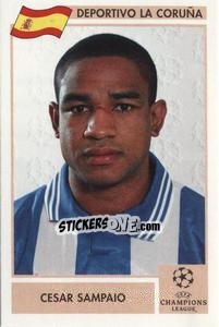 Sticker Cesar Sampaio - Champions League 2000-2001. Finale n. 55 - Panini