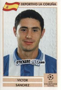 Sticker Victor Sanchez - Champions League 2000-2001. Finale n. 59 - Panini