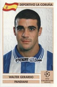 Sticker Walter Gerardo Pandiani - Champions League 2000-2001. Finale n. 62 - Panini