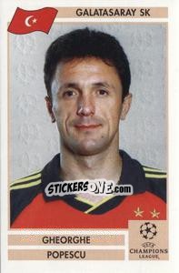Sticker Gheorghe Popescu - Champions League 2000-2001. Finale n. 72 - Panini