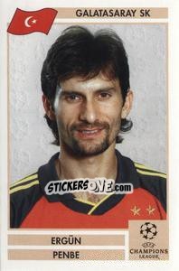 Cromo Ergun Penbe - Champions League 2000-2001. Finale - Panini