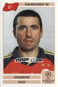 Cromo Gheorghe Hagi - Champions League 2000-2001. Finale - Panini