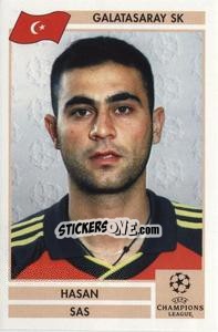 Sticker Hasan Sas - Champions League 2000-2001. Finale n. 84 - Panini