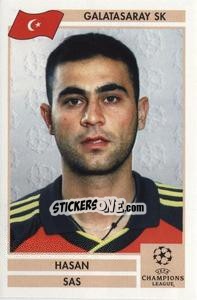 Cromo Hasan Sas - Champions League 2000-2001. Finale - Panini