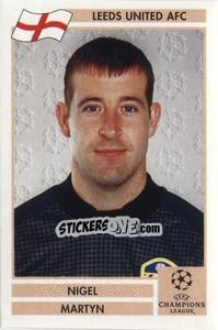 Sticker Nigel Martyn - Champions League 2000-2001. Finale - Panini