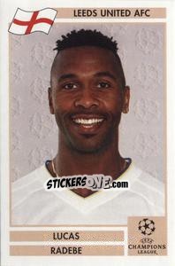 Sticker Lucas Radebe - Champions League 2000-2001. Finale n. 94 - Panini