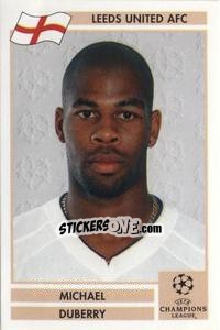 Sticker Michael Duberry - Champions League 2000-2001. Finale n. 98 - Panini