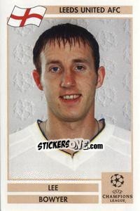 Sticker Lee Bowyer - Champions League 2000-2001. Finale n. 102 - Panini