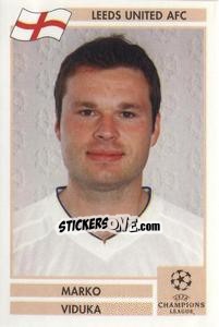 Cromo Marko Viduka - Champions League 2000-2001. Finale - Panini