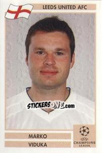 Sticker Marko Viduka - Champions League 2000-2001. Finale n. 108 - Panini