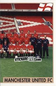 Cromo Manchester United Team (2 of 2) - Champions League 2000-2001. Finale - Panini