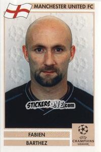 Sticker Fabien Barthez - Champions League 2000-2001. Finale n. 113 - Panini