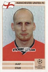 Sticker Jaap Stam - Champions League 2000-2001. Finale n. 115 - Panini