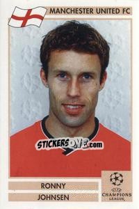 Sticker Ronny Johnsen - Champions League 2000-2001. Finale n. 116 - Panini