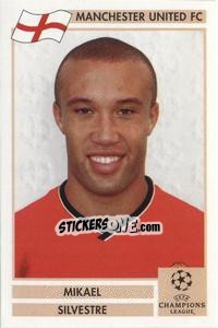 Sticker Mikael Silvestre - Champions League 2000-2001. Finale n. 117 - Panini