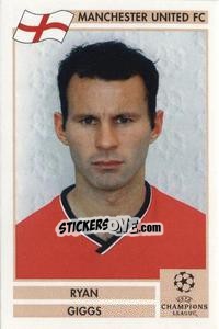 Sticker Ryan Giggs - Champions League 2000-2001. Finale n. 125 - Panini