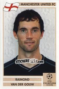 Cromo Raimond Van Der Gouw - Champions League 2000-2001. Finale n. 132 - Panini