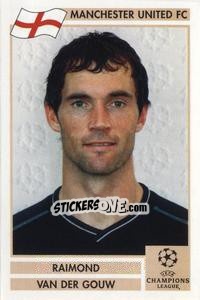 Sticker Raimond Van Der Gouw - Champions League 2000-2001. Finale - Panini