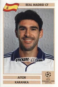 Sticker Aitor Karanka - Champions League 2000-2001. Finale - Panini