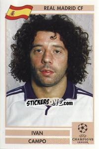 Sticker Ivan Campo - Champions League 2000-2001. Finale n. 139 - Panini