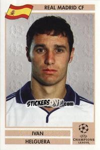 Sticker Ivan Helguera - Champions League 2000-2001. Finale - Panini