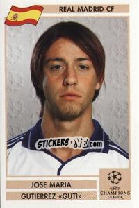 Sticker Jose Maria Gutierrez "Guti"