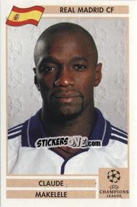 Cromo Claude Makelele - Champions League 2000-2001. Finale - Panini