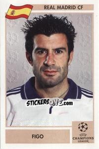 Sticker Figo - Champions League 2000-2001. Finale - Panini