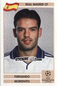 Sticker Fernando Morientes - Champions League 2000-2001. Finale n. 152 - Panini