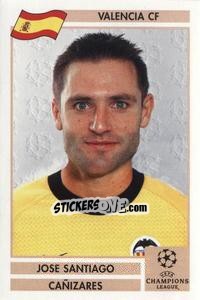 Sticker Jose Santiago Canizares - Champions League 2000-2001. Finale - Panini