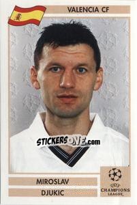 Sticker Miroslav Djukic - Champions League 2000-2001. Finale - Panini