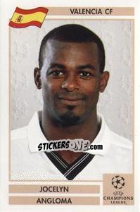 Cromo Jocelyn Angloma - Champions League 2000-2001. Finale - Panini