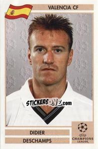 Cromo Didier Deschamps - Champions League 2000-2001. Finale - Panini