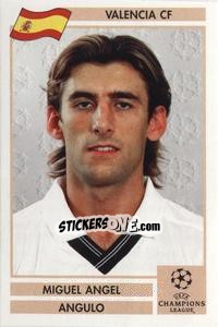 Sticker Miguel Angel Angulo - Champions League 2000-2001. Finale n. 169 - Panini