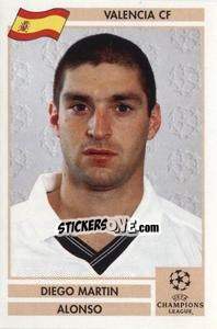Sticker Diego Martin Alonso - Champions League 2000-2001. Finale n. 174 - Panini