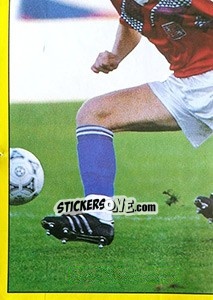 Sticker Intro - Jean Pierre Papin - FOOT 1991-1992 n. 4 - Panini
