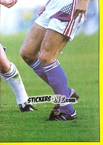 Sticker Intro - Jean Pierre Papin - FOOT 1991-1992 n. 6 - Panini
