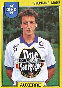 Cromo Stéphane Mahé - FOOT 1991-1992 - Panini