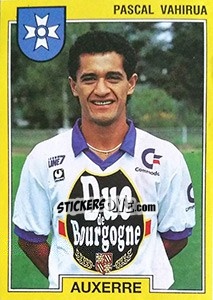 Cromo Pascal Vahirua - FOOT 1991-1992 - Panini