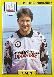 Figurina Philippe Montanier - FOOT 1991-1992 n. 22 - Panini