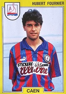 Cromo Hubert Fournier - FOOT 1991-1992 - Panini