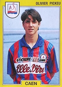 Cromo Olivier Pickeu - FOOT 1991-1992 n. 32 - Panini
