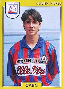 Figurina Olivier Pickeu - FOOT 1991-1992 - Panini