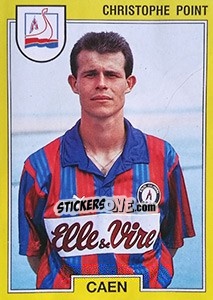 Sticker Christophe Point - FOOT 1991-1992 n. 33 - Panini