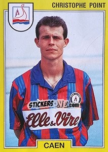 Sticker Christophe Point - FOOT 1991-1992 - Panini