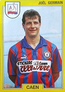 Sticker Joël Germain - FOOT 1991-1992 n. 34 - Panini
