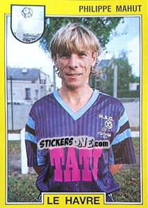 Sticker Philippe Mahut - FOOT 1991-1992 n. 53 - Panini