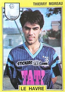 Cromo Thierry Moreau - FOOT 1991-1992 - Panini