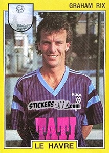 Sticker Graham Rix - FOOT 1991-1992 n. 58 - Panini